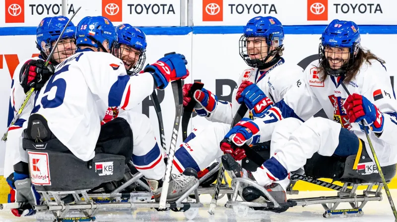 Sestřih utkání parahokejistů USA – Česko