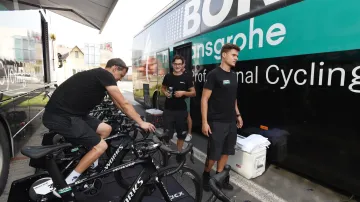 Zázemí stáje Bora–hansgrohe