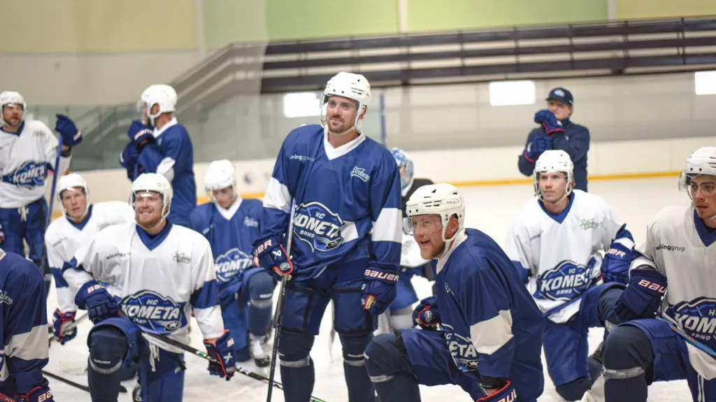 Hokejisté Komety Brno