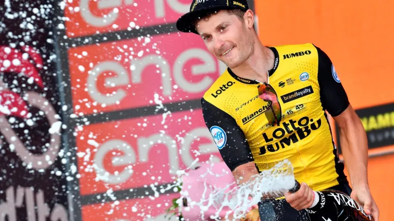 Druhou ze tří sicilských etap vyhrál Enrico Battaglin