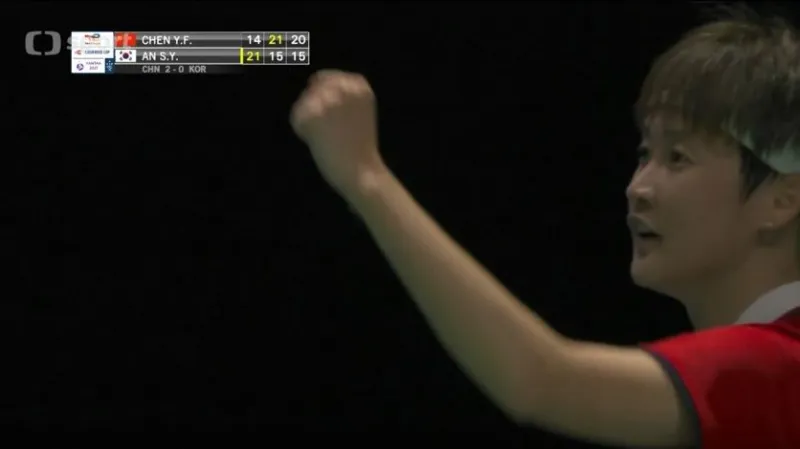 Ve finále Sudirman Cupu je Čína a Japonsko