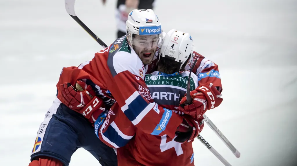 Martin Kaut se raduje z branky