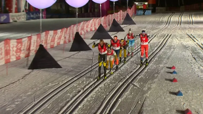 Finále ženského sprintu s druhou Sandrou Schützovou