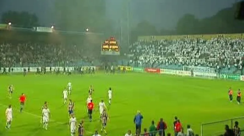 Výtržnosti během severomoravského derby
