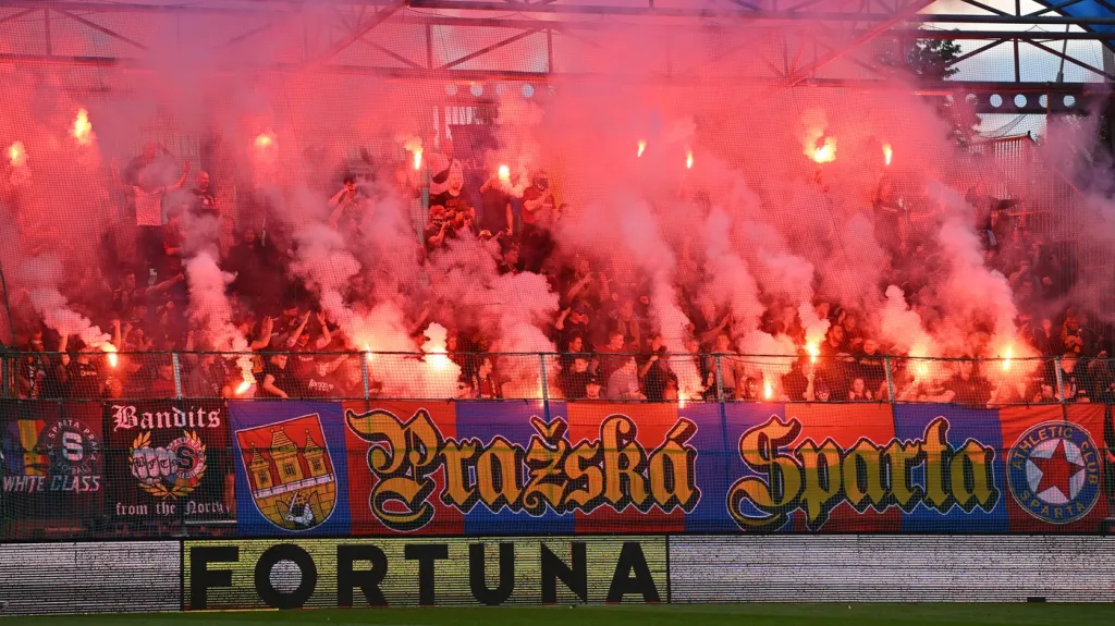 Oslavy pražské Sparty po zisku titulu