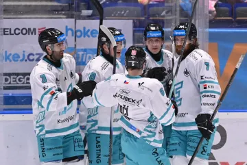 Radost hráčů Karlových Varů