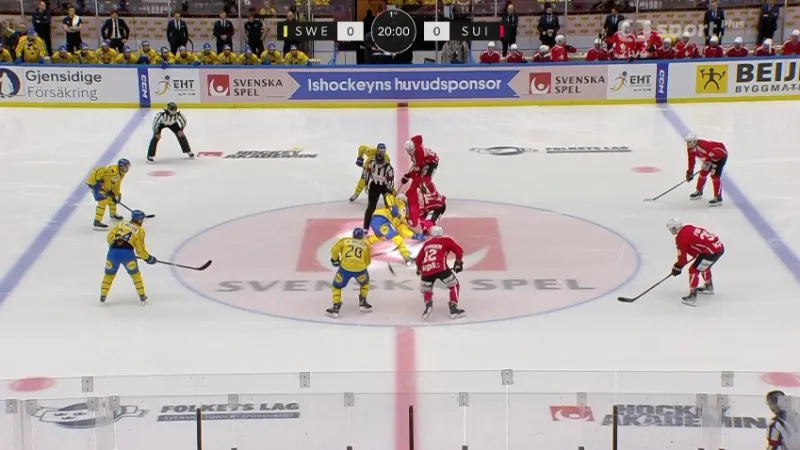 Sestřih utkání Švédsko – Švýcarsko