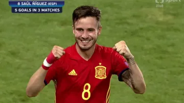 Gól v utkání Španělsko U21 - Itálie U21: Níguez - 3:1 (74. min.)