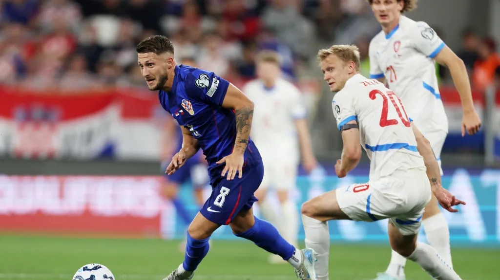 Chorvatsko porazilo českou reprezentaci 5:1