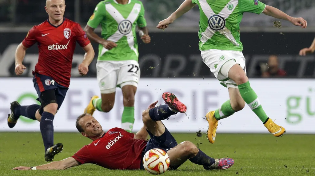 David Rozehnal v dresu Lille