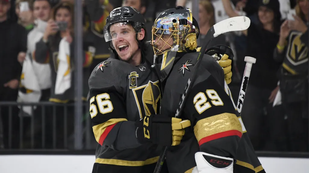 Slavící hráči Vegas