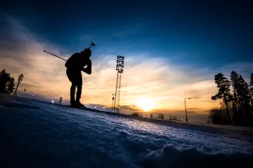 Biatlonový areál v Östersundu