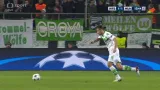 Gól v utkání Wolfsburg - Man. United: Naldo - 1:1 (13. min.)