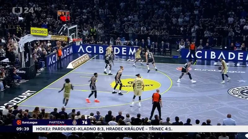 Sestřih utkání Partizan Bělehrad – FC Barcelona