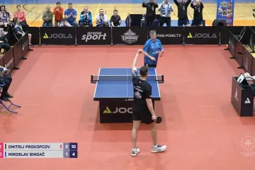 Stolní tenisté Chodova v úvodním semifinále přehráli Ostravu