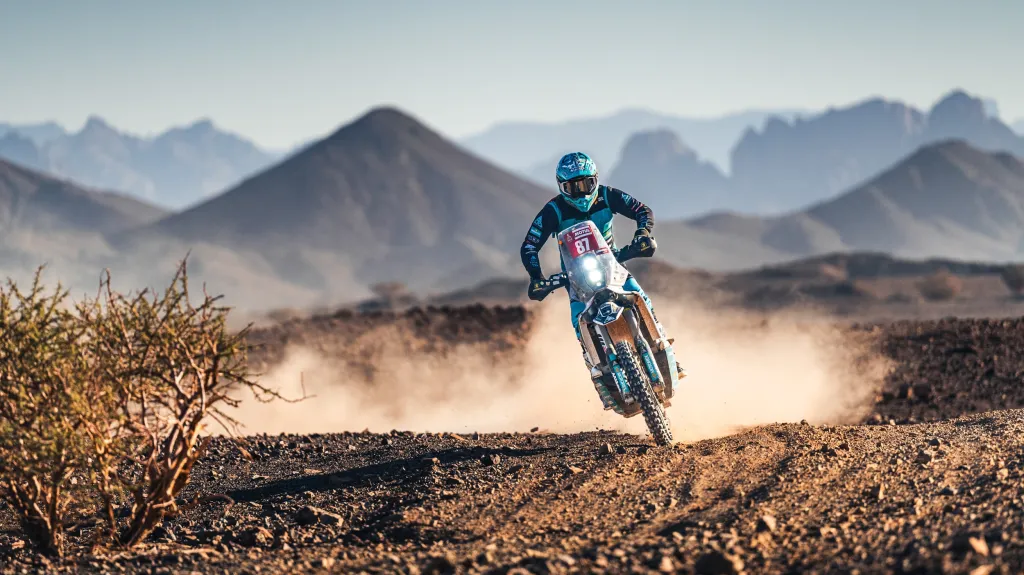 Libor Podmol na Rallye Dakar