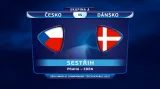 Sestřih utkání Česko - Dánsko
