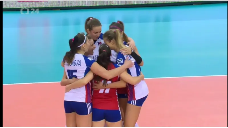 Volejbalistky po slibném úvodu podlehly v osmifinále Bělorusku