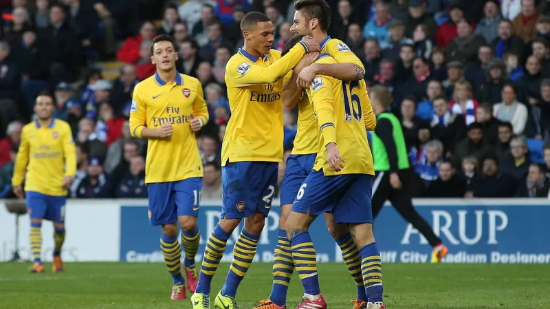 Slavící hráči Arsenalu
