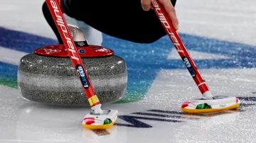 Záznam curlingu mužů Itálie – Česko
