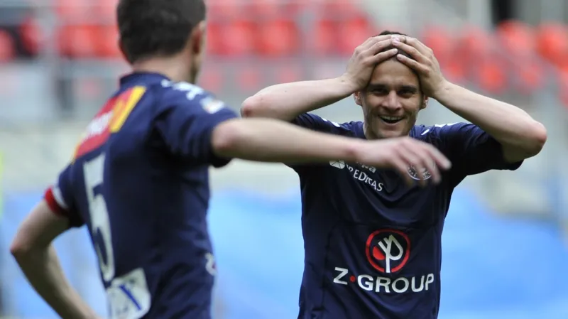 Ladislav Volešák v dresu Slovácka