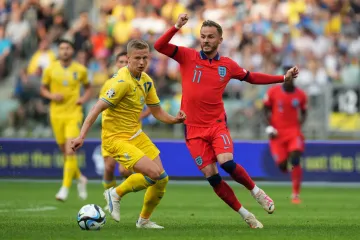 Utkání Ukrajina – Anglie