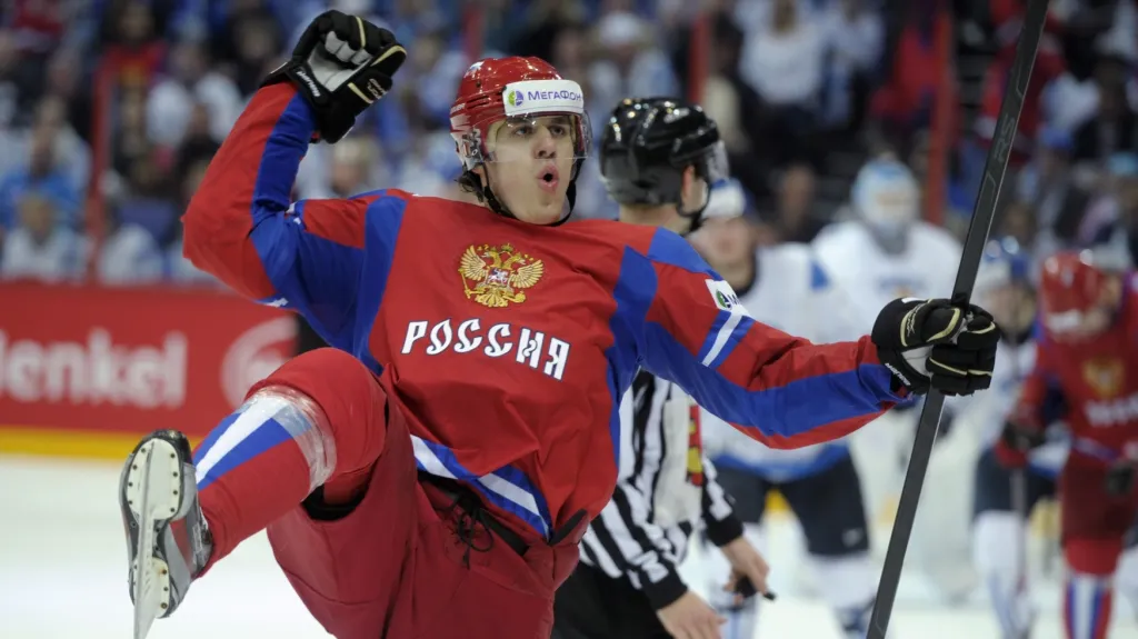 Jevgenij Malkin v dresu Ruska