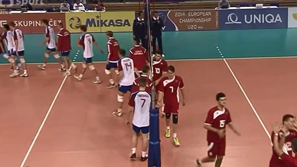 Mladí volejbalisté zahájili ME prohrou, nad jejich síly byli Rumuni
