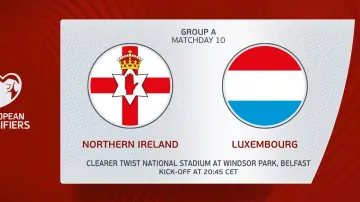 Sestřih utkání Severní Irsko – Lucembursko