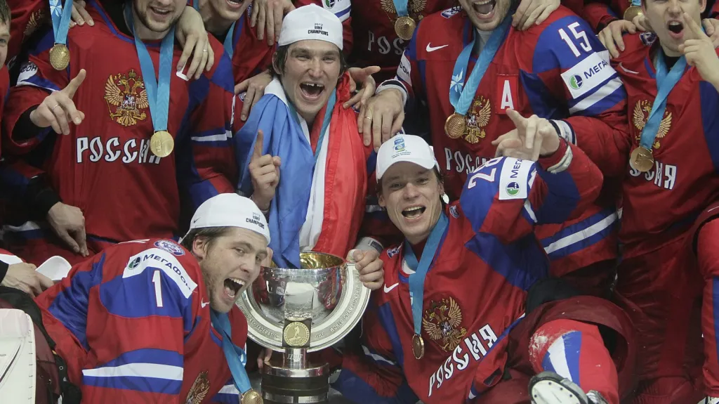 Radost ruských hokejistů