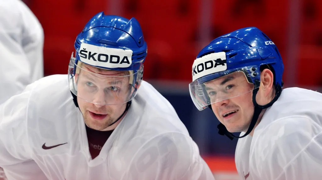 Petr Vrána s Jiřím Hudlerem