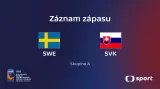 Záznam utkání Švédsko – Slovensko