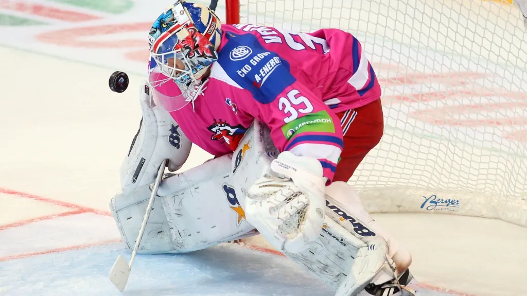 Brankář Lva Praha Petri Vehanen