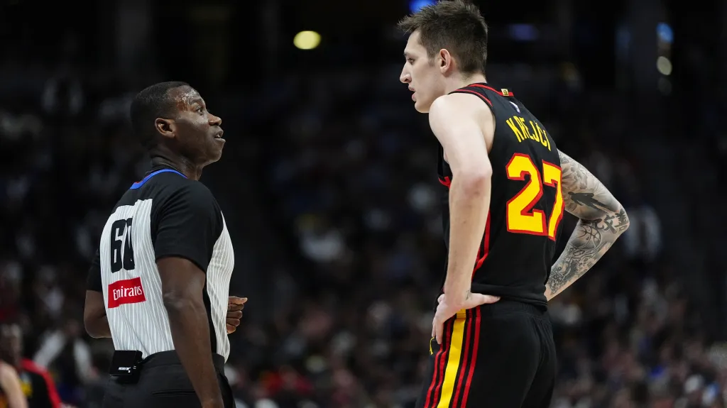 Vít Krejčí v utkání NBA