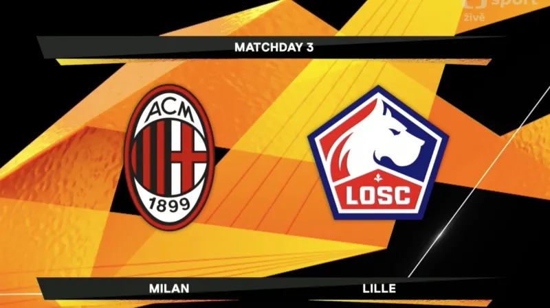 Sestřih utkání AC Milán – Lille
