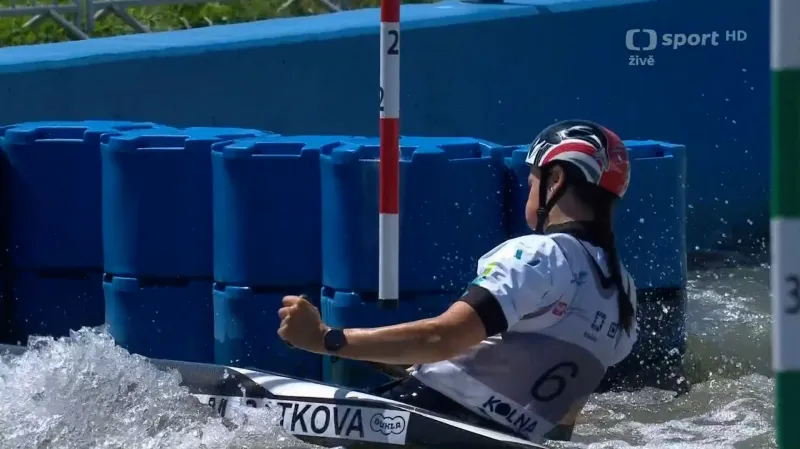 Bronzové finále kanoistky Satkové na SP v Krakově