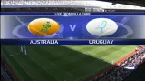Sestřih utkání Austrálie - Uruguay