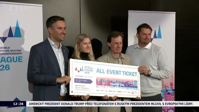 Začne předprodej vstupenek na MS v krasobruslení