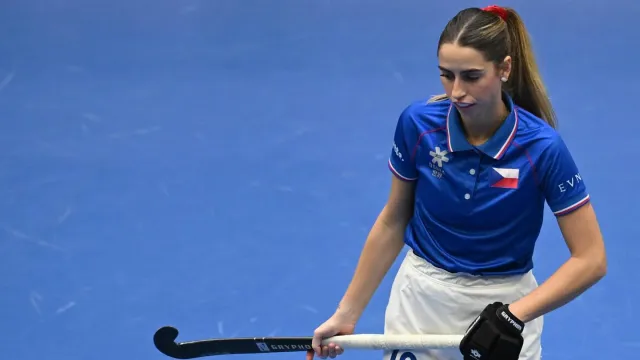 Záznam utkání Česko – Ukrajina na ME v halovém pozemním hokeji žen