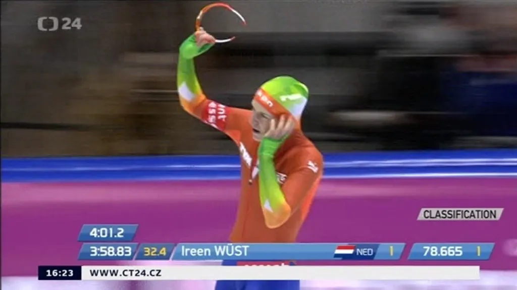 Sestřih ze sobotního programu MS v rychlobruslení