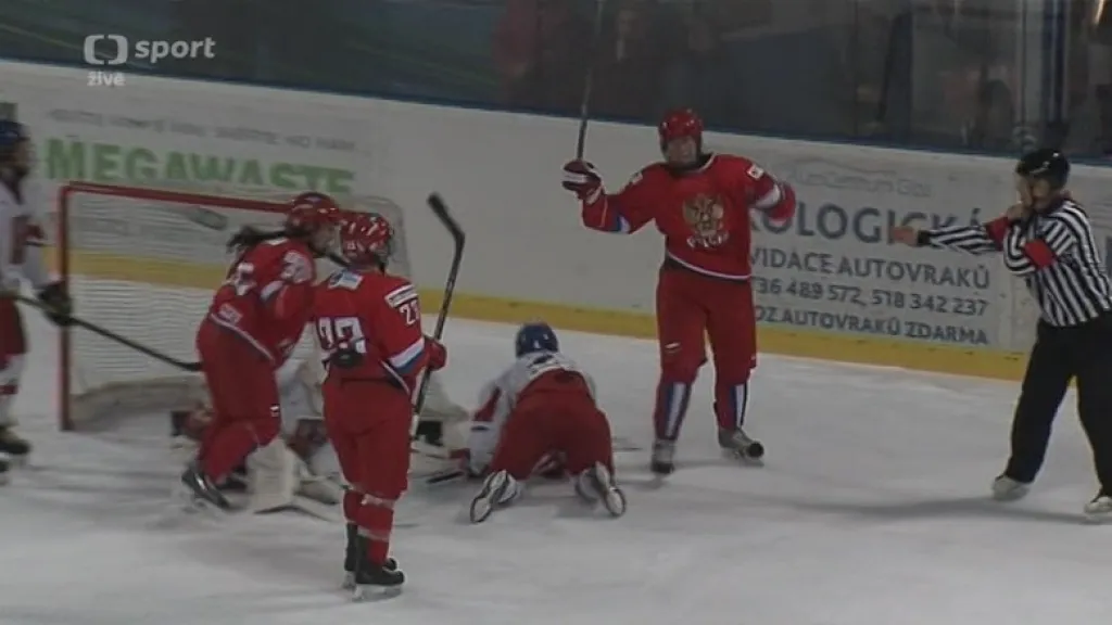 České hokejistky prohrály v nájezdech s Ruskami