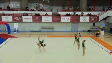 MČR ve společných skladbách ovládly gymnastky Sokola Hodkovičky