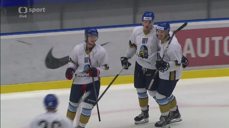 Kladno s Jágrem a Réwayem zdolalo v přípravě Slavii 6:4
