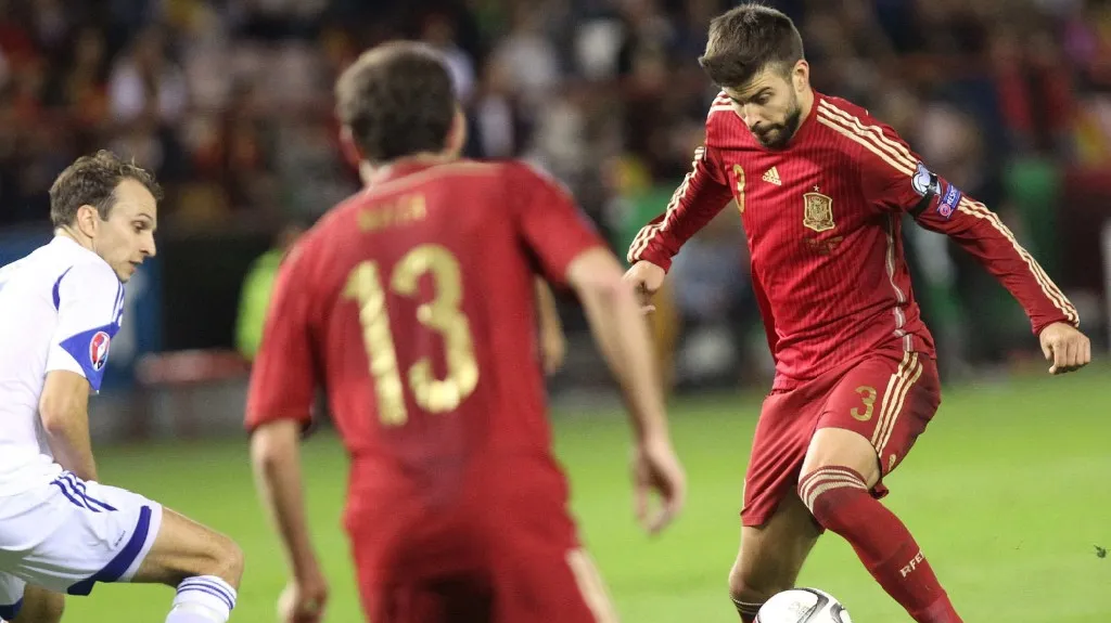 Utkání Lucembursko - Španělsko