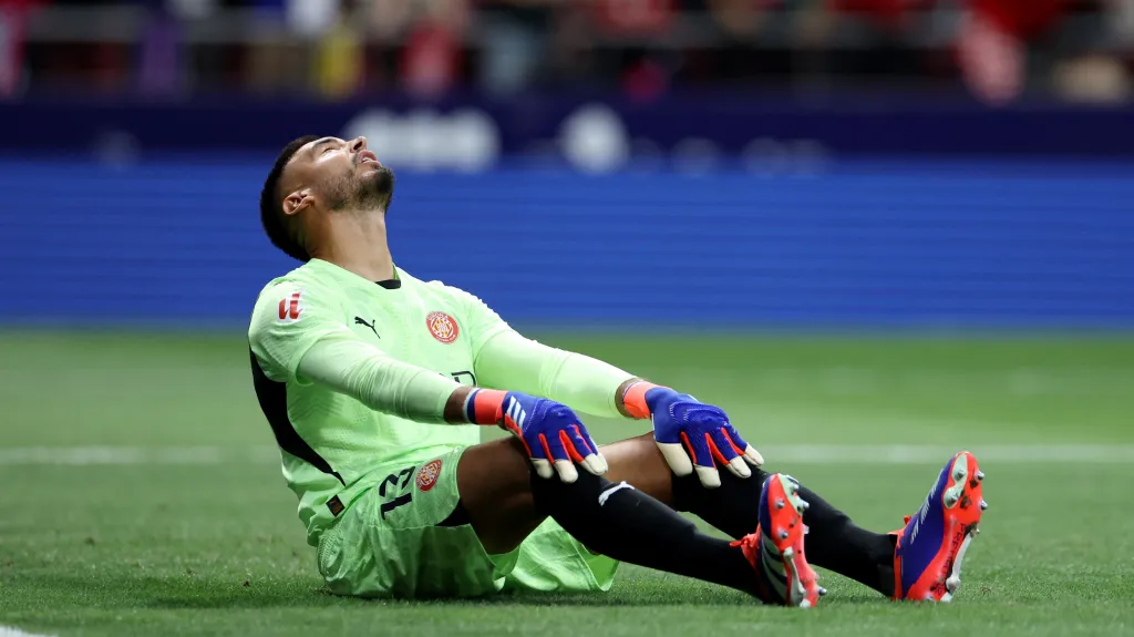 Brankář Girony Paulo Gazzaniga