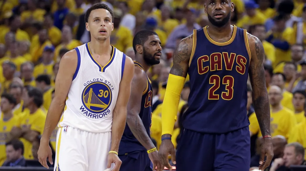 Utkání Golden State - Cleveland