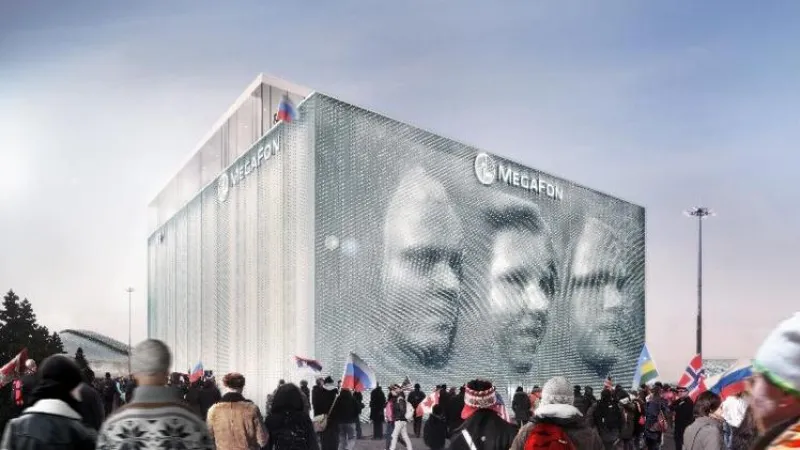 Vizualizace pavilonu a 3D stěny