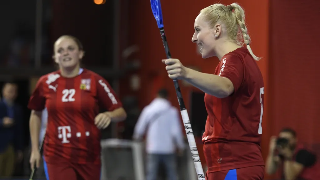 České florbalistky