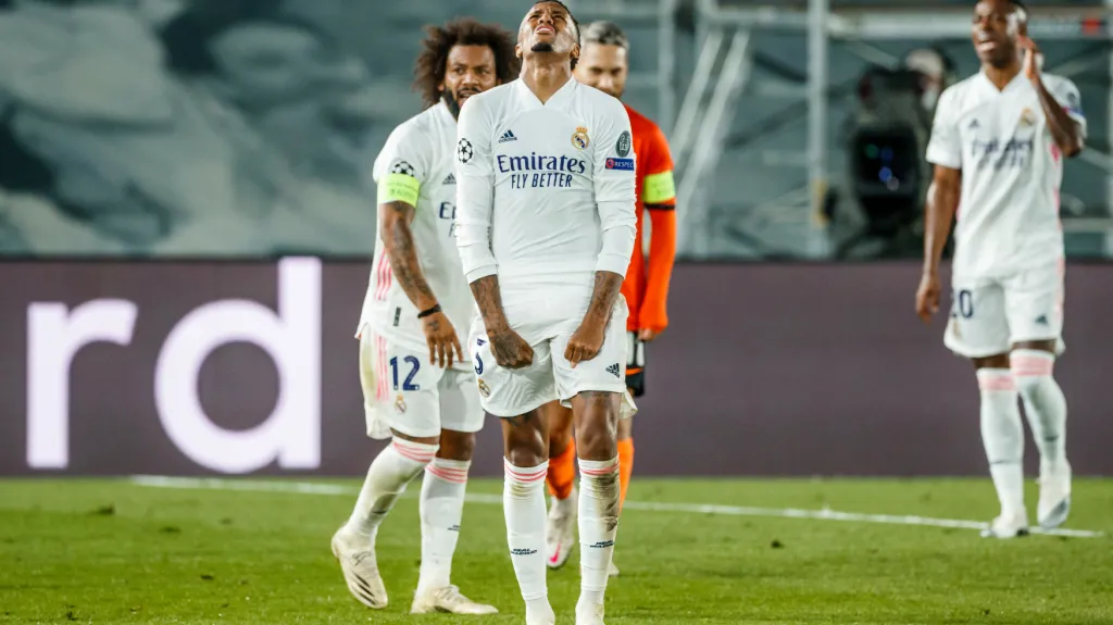 Zklamaní fotbalisté Realu Madrid