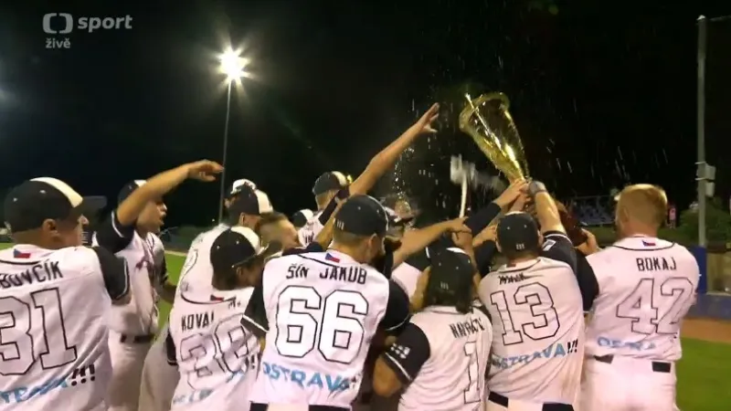 Baseballisté Ostravy obhájili extraligový titul